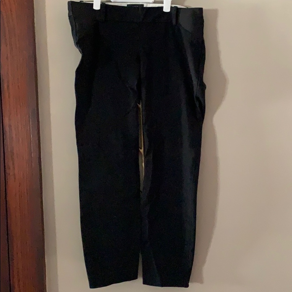 J Crew Maternity Minnie Black Pant